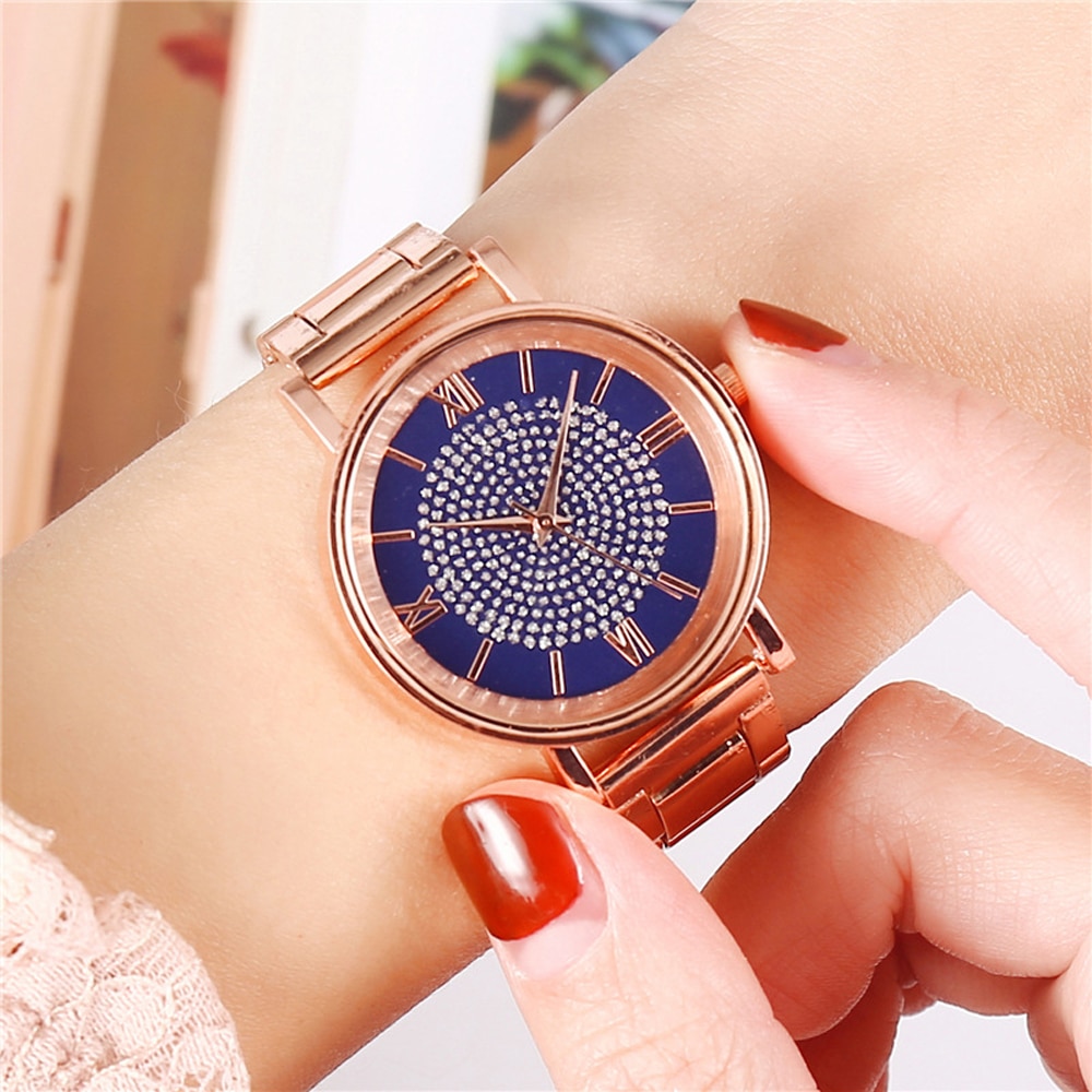 Rose Gold Wrist Watch