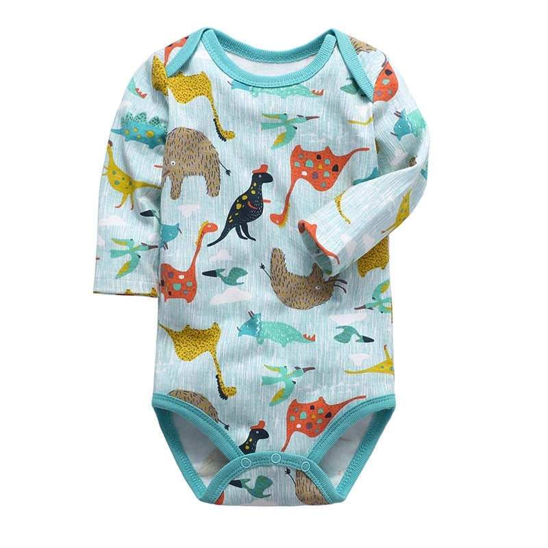 Baby's Colorful Patterned Summer Romper