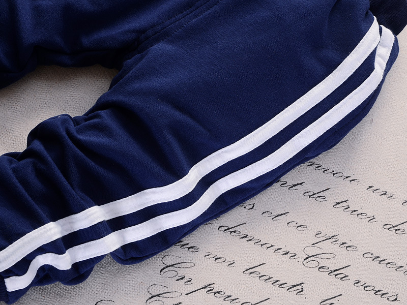 Children's Striped Cotton Tracksuit