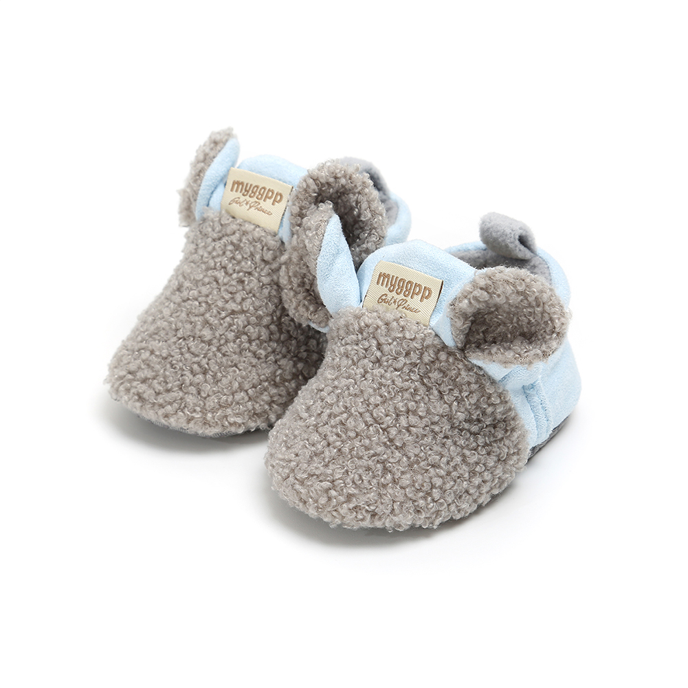 Baby Girl's Fluffy Animal Shaped Slippers