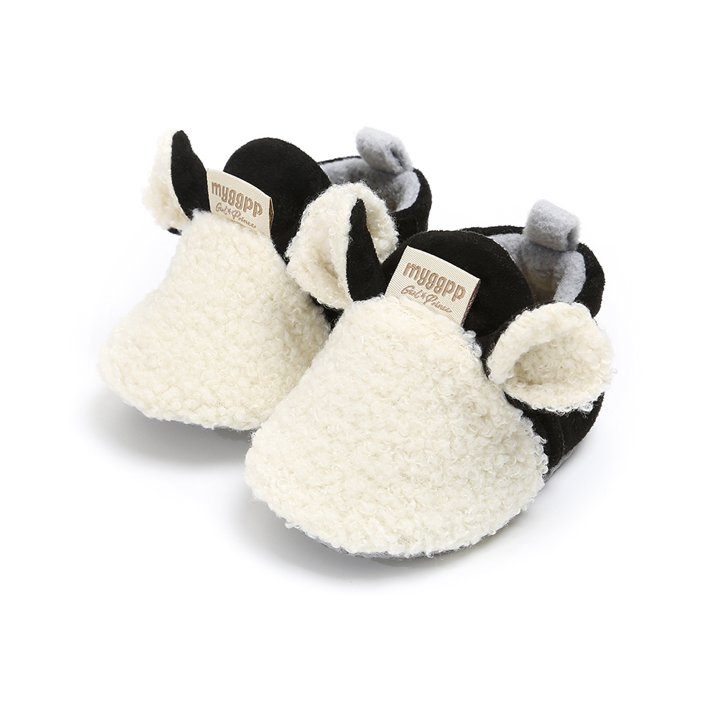 Baby Girl's Fluffy Animal Shaped Slippers