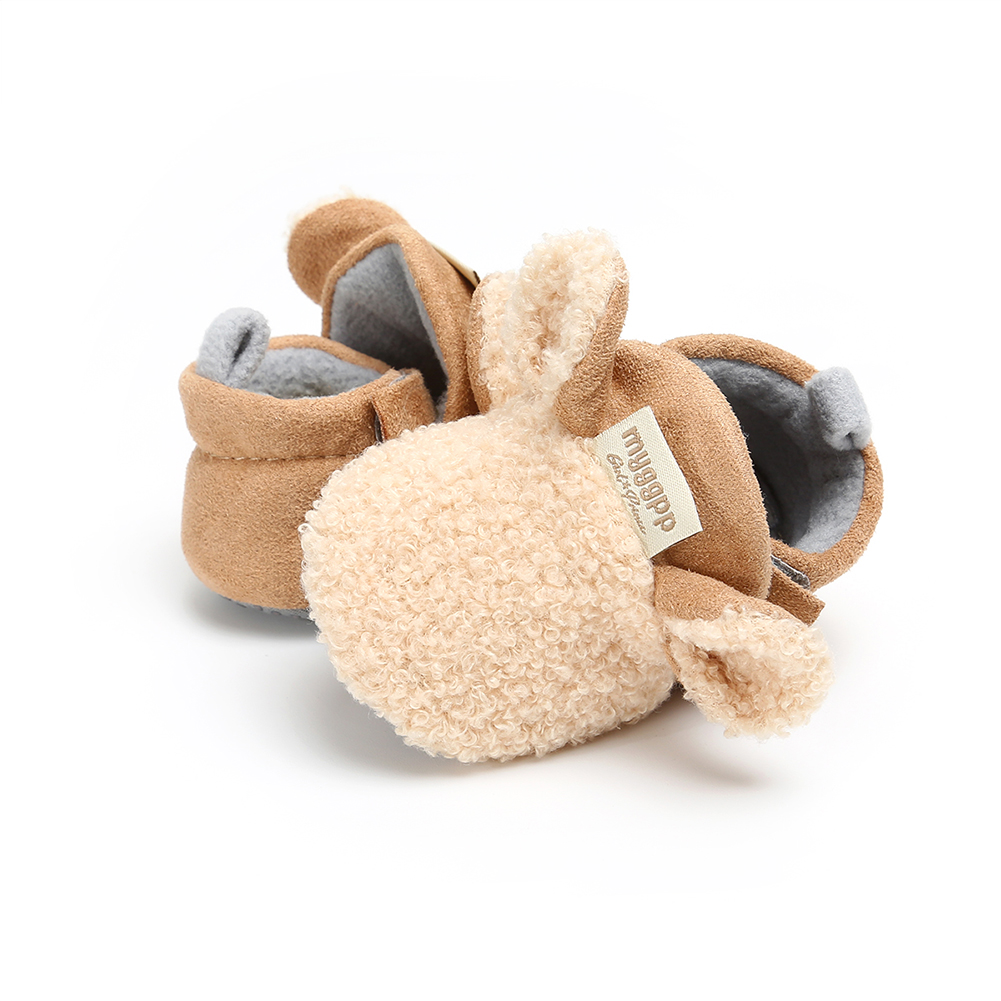 Baby Girl's Fluffy Animal Shaped Slippers