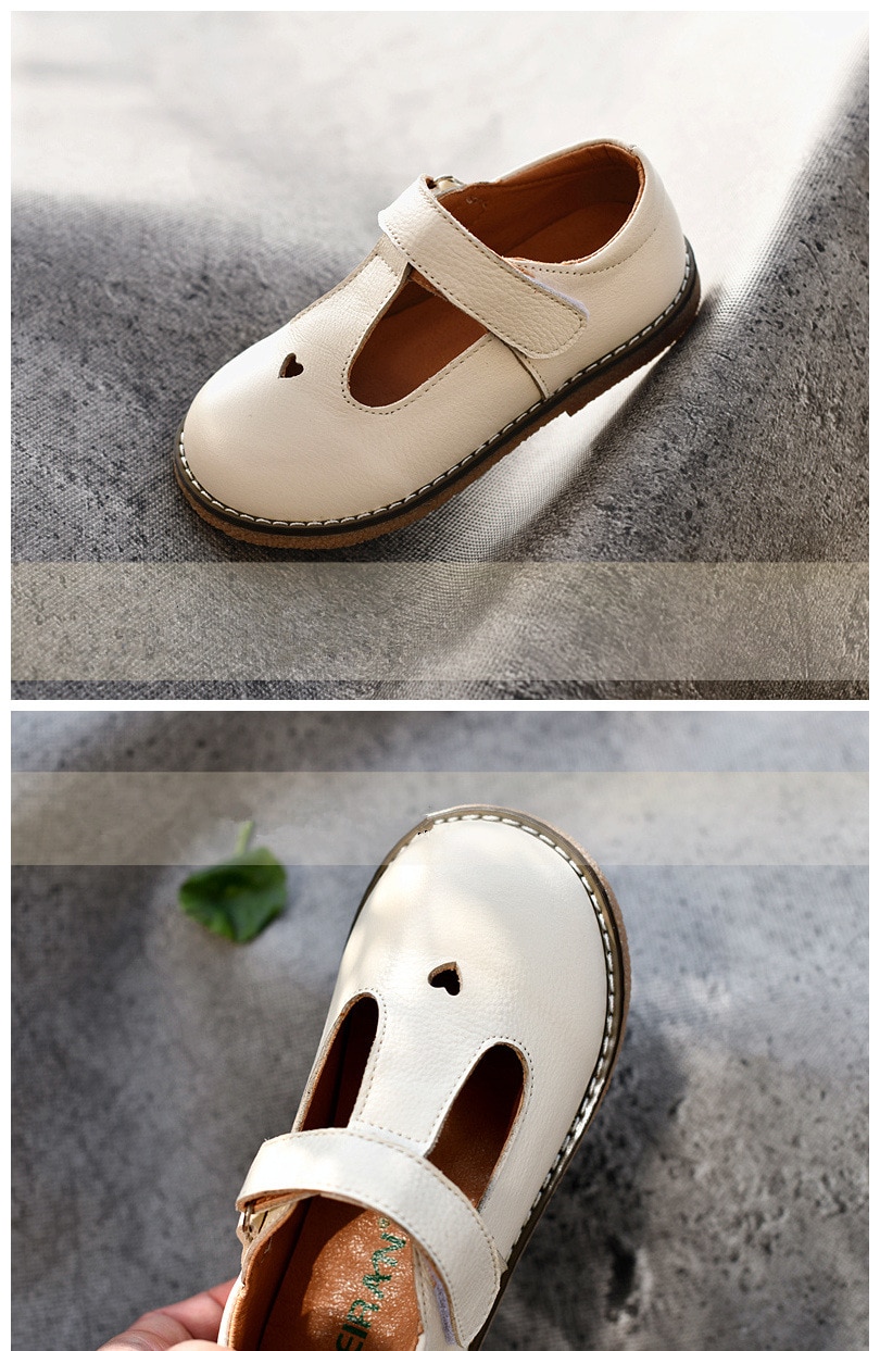 Girls Genuine Leather Casual Shoes