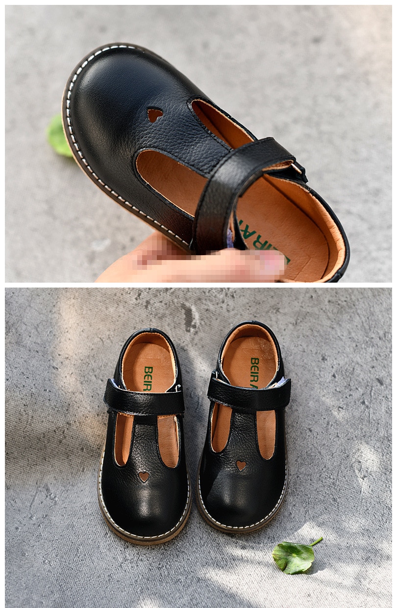 Girls Genuine Leather Casual Shoes