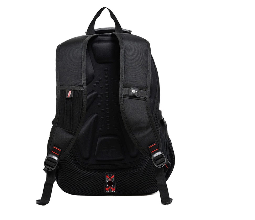 Men's Large Capacity Travel Backpack with Tactical Buckle