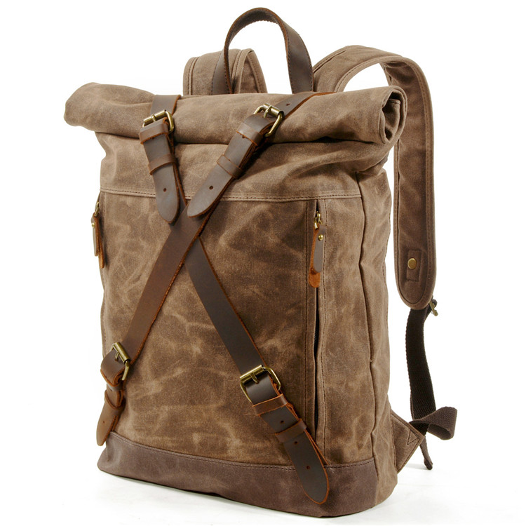 Men's Cowhide Backpack