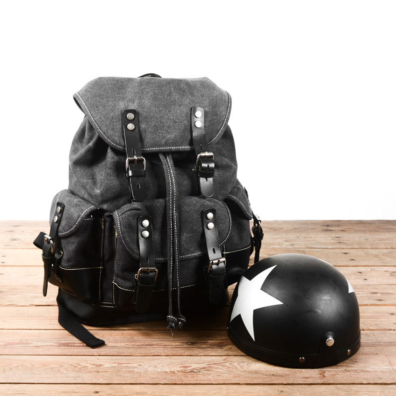 Men's Cowhide Backpack