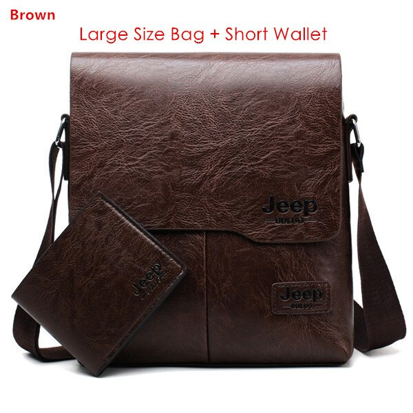 Brown Large + Short Wallet