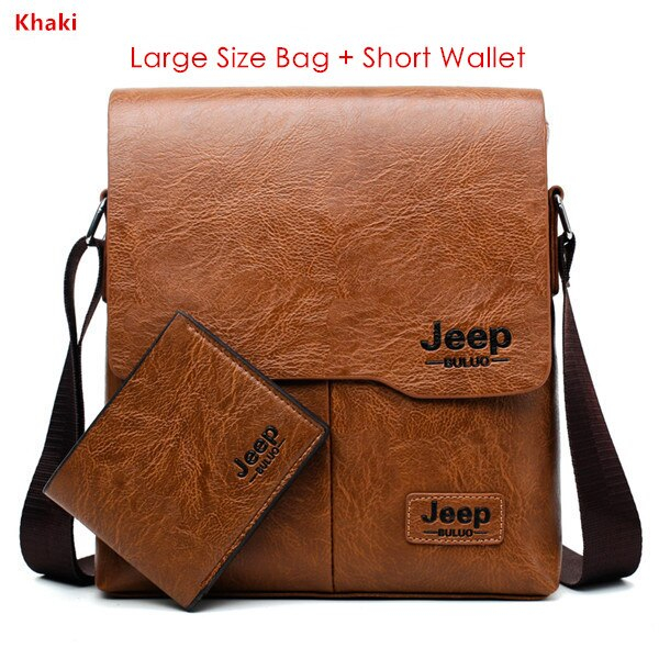 Khaki Large + Short Wallet