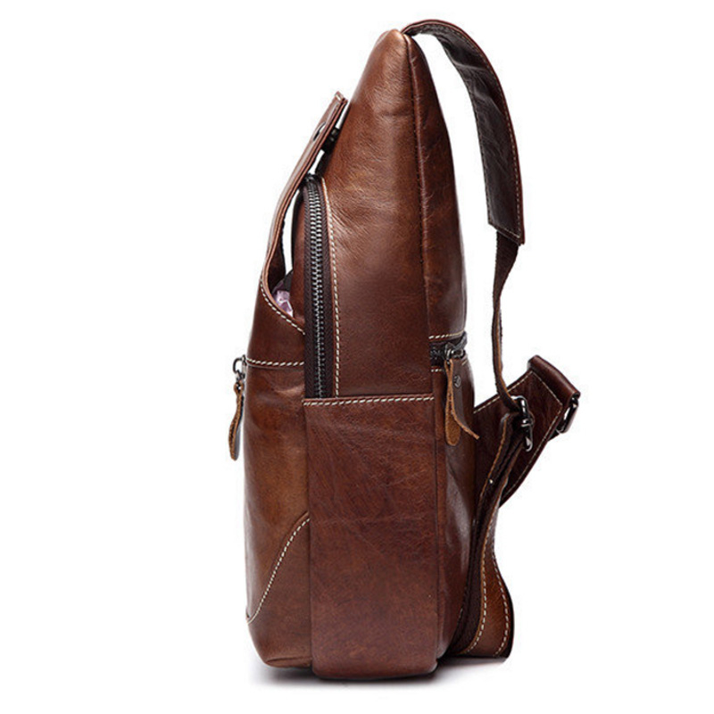 Genuine Leather Crossbody Bag