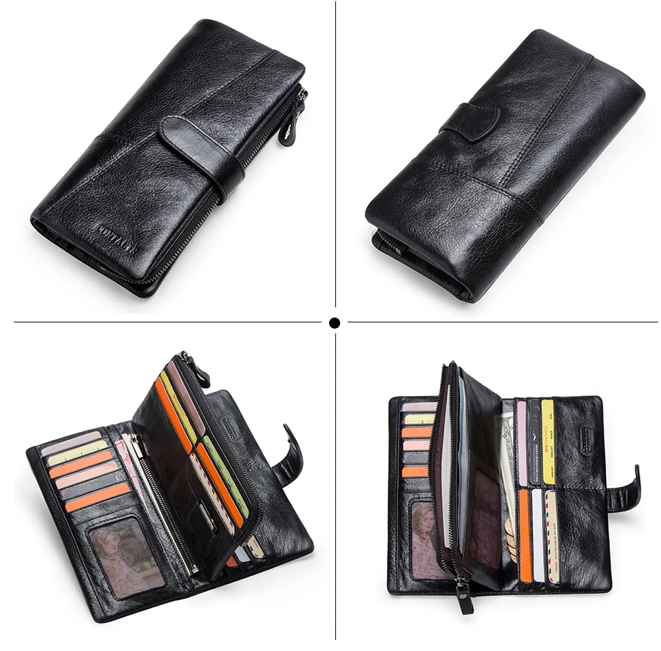 Women's Large Capacity Leather Wallet