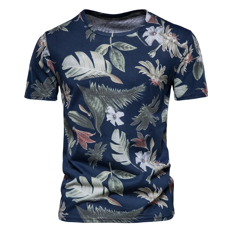 Men's Hawaii Style Cotton T-Shirt