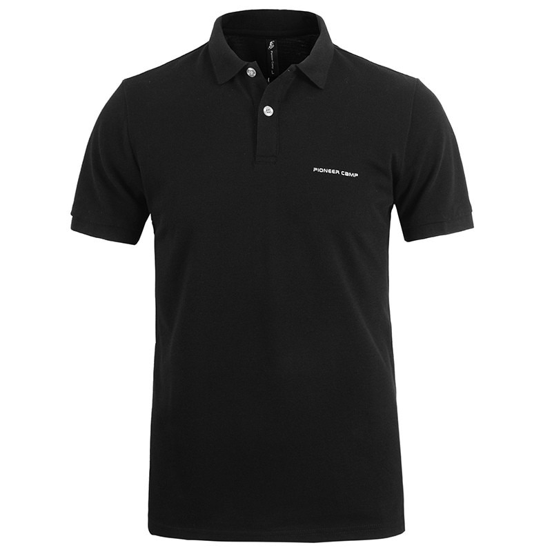 Casual Solid Polo Shirt for Men