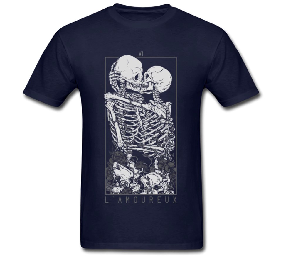 Men's Skeleton Love T-Shirt