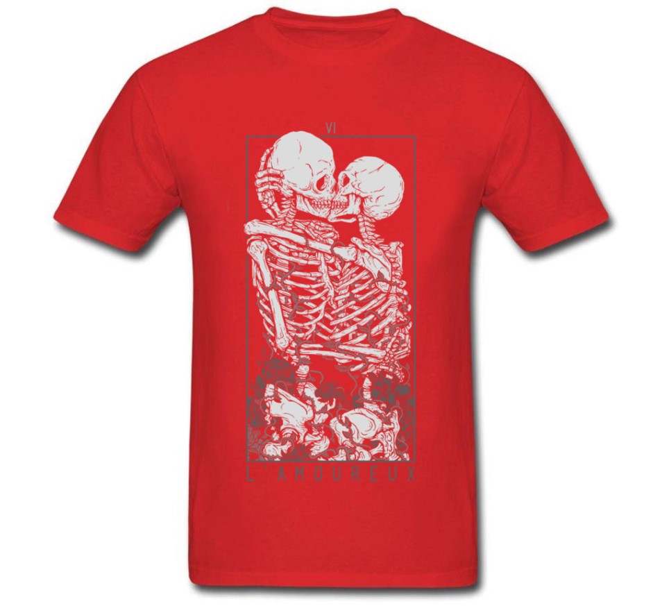 Men's Skeleton Love T-Shirt