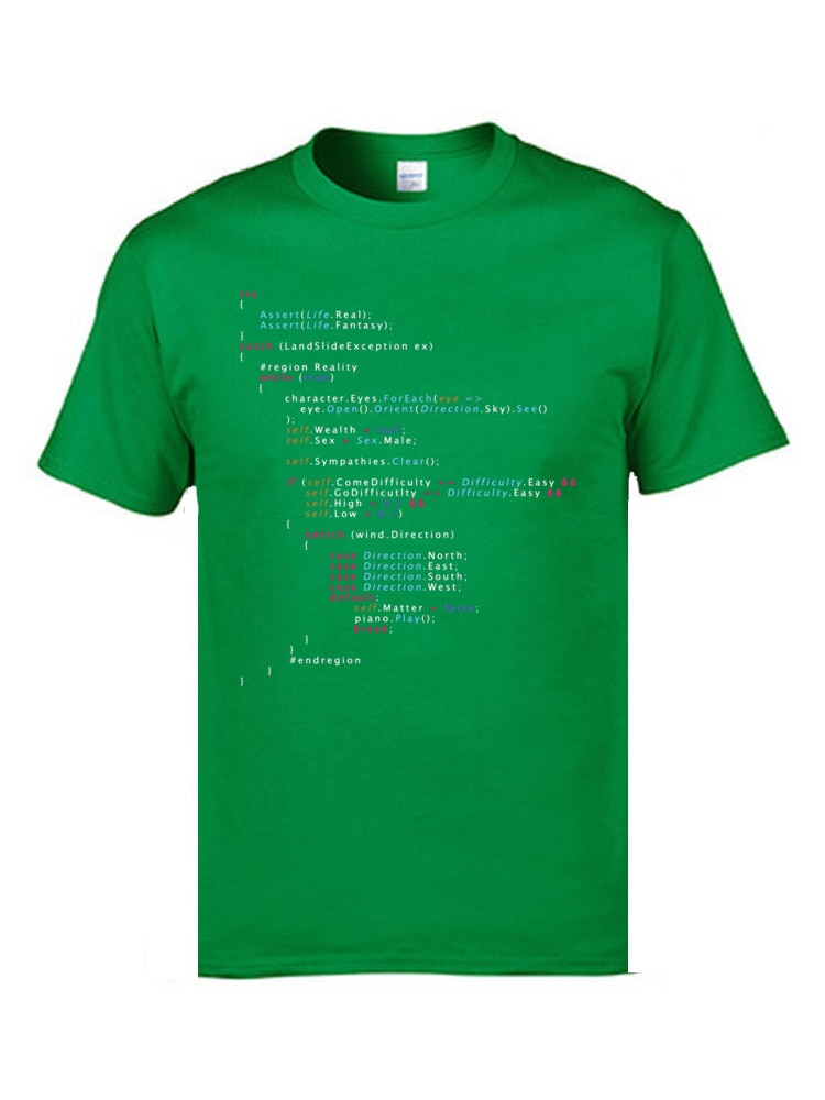 Colored Code Themed T-Shirt