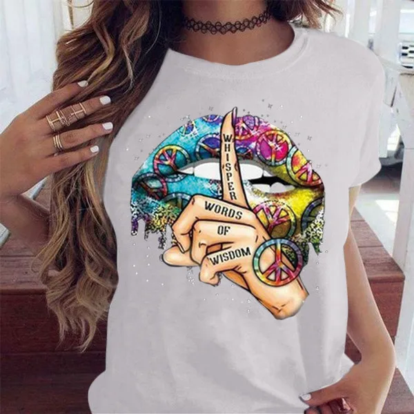 Women's T-Shirt with Wisdom Print