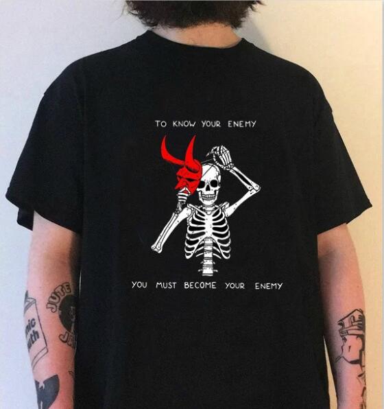 Skeleton Printe T-Shirt for Women