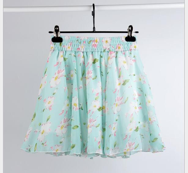 Floral Mini Skirt for Summer